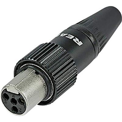 Rean AV RT5FCT-B Miniatur-XLR-Steckverbinder Buchse, gerade Polzahl: 5 black 1 pc(s)