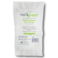 Snelverband FixFirst gerold 8x10cm 10 stuks - thumbnail
