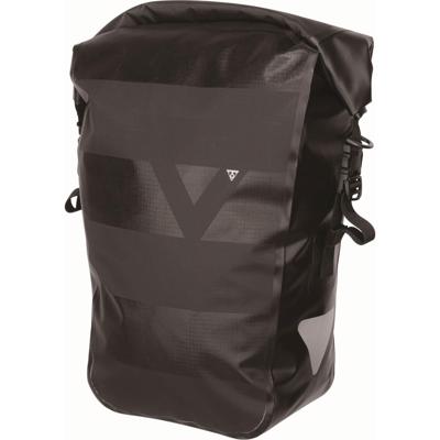 Topeak tas pannier drybag 24l - waterdichte zijtas - zwart - tt9861b
