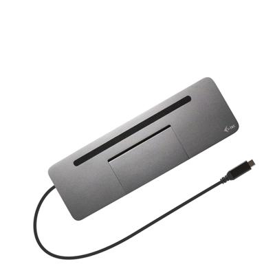 I-tec Metal SB-C Ergonomic 4K 3x Display Docking Station with Power Delivery 85 W + Universal Charge