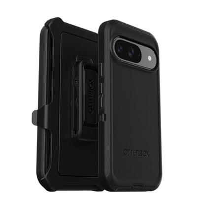 Otterbox Defender Backcover Google Pixel 9, Pixel 9 Pro Zwart Met standaard, Met standfunctie, Stootbestendig Otterbox Defender Backcover Google Pixel 9, Pixel 9 Pro Zwart Met standaard, Met standfunctie, Stootbestendig