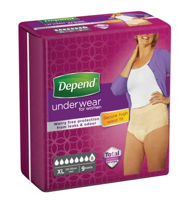 Depend Pants Vrouwen Super maat XL