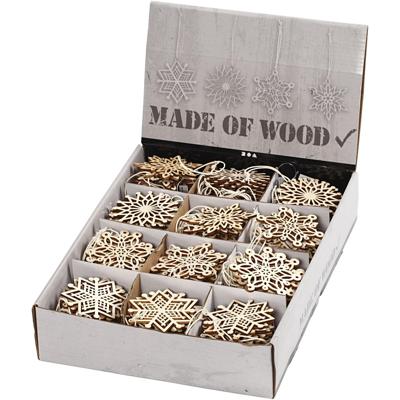 Creativ Company Ornamenten, d 7 cm, dikte 0,3 cm, 200 stuk/ 1 doos