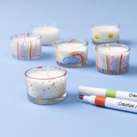 Creativ Company Waxinelicht, h: 3,2 cm, d 5 cm, 48 stuk/ 1 doos - thumbnail