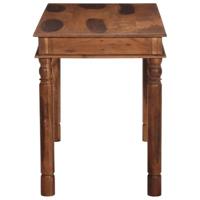 Eettafel 120x60x77 cm massief acaciahout - thumbnail