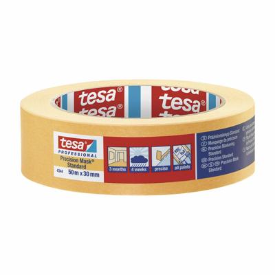 tesa PRECISION STANDARD 04344-00002-00 Maskeertape Präzisionskrepp Geel (l x b) 50 m x 30 mm 1 stuk(s) tesa PRECISION STANDARD 04344-00002-00 Maskeertape Präzisionskrepp Geel (l x b) 50 m x 30 mm 1 stuk(s)