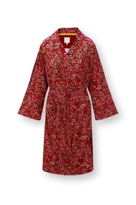 Pip Studio Naomi Kimono Daisy Dreams Rood XXL