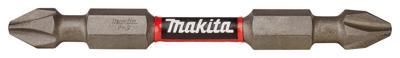 Makita E-06286 Dubbelbitset 2-delig Kruiskop Phillips Torsion Control Technology