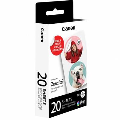 Canon ZP-2030-2C ZINK Circle Sticker 3.3 cm (20 vel)