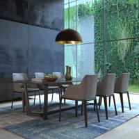 Steinhauer Kantoor hanglampSemicirkel Ø 50cm - 2555ZW - thumbnail