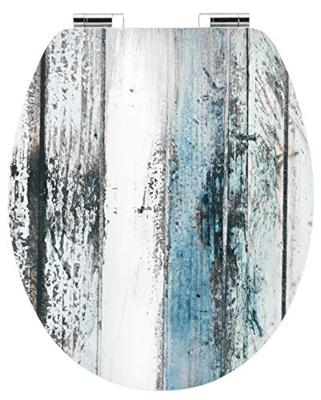 Cornat Wc-Bril Acrylaat Sc Wooden Br - KSDSC308