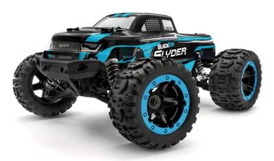 Blackzon Blauw Brushed 1:16 RC auto Monstertruck 4WD 2,4 GHz Incl. accu en lader