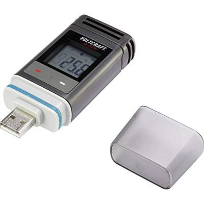 VOLTCRAFT DL-210TH Temperatuur datalogger, Vocht datalogger Te meten grootheid Temperatuur, Luchtvochtigheid -30 tot +60 °C 0 tot 100 % Hrel PDF-functie