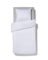 HEMA Dekbedovertrek 140x200/220cm satijn wit (wit) - thumbnail