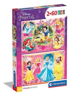 Clementoni Disney Princess legpuzzel 2 puzzels 60 stukjes Clementoni Disney Princess legpuzzel 2 puzzels 60 stukjes
