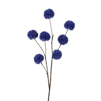 Roberts Collection Kunstbloem pompom 98cm blauw