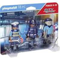 Playmobil 70669 City Action Figurenset Politie 3 Stuks - thumbnail