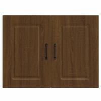 Keukenwandkast Kalmar bewerkt hout bruin eikenkleur - thumbnail