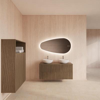 Badmeubelset Gliss Design Hybris Ash Grey 120 cm Met Waskom