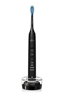 Philips DiamondClean 9000 HX9914/54 2x Elektrische sonische tandenborstels met app Zwart - thumbnail