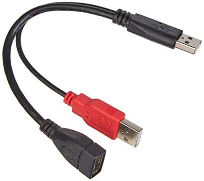 DeLOCK Y-kabel 2x USB-A 2.0 male > 1 x USB-A 2.0 female splitterkabel DeLOCK Y-kabel 2x USB-A 2.0 male > 1 x USB-A 2.0 female splitterkabel