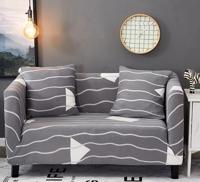 Sofa covers all-inclusive slip-resistente sectionele elastische volledige Bank cover sofa cover en kussensloop specificatie: vier zits + 2 stks kusse - thumbnail