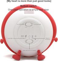 Oplaadbaar nachtlampje aardbei wit - thumbnail