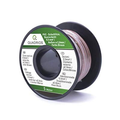 Quadrios 19011CA087 Draad LiFY 1 x 0.50 mm² Blauw, Bruin, Grijs, Rood, Zwart, Wit, Geel-groen 35 m Quadrios 19011CA087 Draad LiFY 1 x 0.50 mm² Blauw, Bruin, Grijs, Rood, Zwart, Wit, Geel-groen 35 m