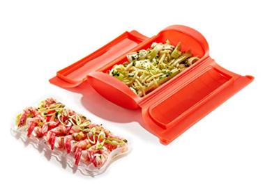 Lékué Magnetron Stoomkoker met plateau 1-2 p. Lékué Magnetron Stoomkoker met plateau 1-2 p.