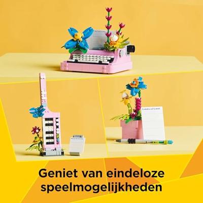 LEGO Creator 31169 3-in-1 Flower Typemachine - Spel voor meisjes vanaf 8 jaar - thumbnail