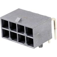 Molex 1720640008 Female header, inbouw (standaard) Totaal aantal polen: 8 Rastermaat: 5.7 mm Inhoud: 1 stuk(s) Tray - thumbnail
