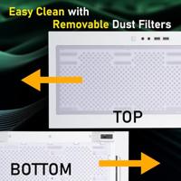 PC-behuizing - BITFENIX - Flow (wit) - Medium tower - ATX-formaat - Zonder voeding - thumbnail