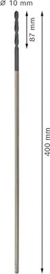 Bosch Accessoires Bekisting- en installatieboren, SDS-plus 10 x 600 mm 1st - 2608597401 Bosch Accessoires Bekisting- en installatieboren, SDS-plus 10 x 600 mm 1st - 2608597401
