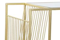 Tijdschriftenrek DKD Home Decor Gouden Metaal Spiegel 48 x 35 x 71 cm - thumbnail