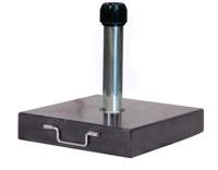 Universele stokparasolvoet Platinum 40kg 'Rome Como Lugano Own' met hendel, geschikt voor alle stokparasols - Warentuin over zee - thumbnail