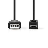 Eenvoudige USB2.0 kabel USB-A-USB micro A - 2 meter - thumbnail