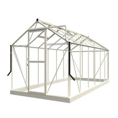 Royal Well | Mary IV Full Options Tuinkas | Veiligheidsglas 3 mm | Wit