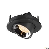 SLV 1005875 NUMINOS GIMBLE S LED-inbouwlamp LED vast ingebouwd Zwart - thumbnail