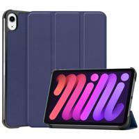 3-Vouw sleepcover hoes - iPad Mini 6 (2021) - Blauw - thumbnail