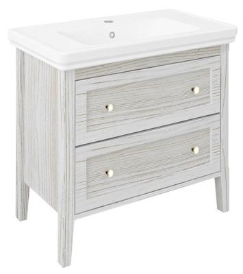 Wastafelmeubel Sapho Cross Wit Hout 85x81x47 cm