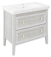 Wastafelmeubel Sapho Cross Wit Hout 85x81x47 cm - thumbnail