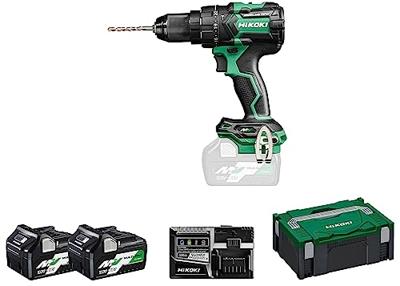 Hikoki DV36DCWRZ Accu klop-boor-schroefmachine | 36 V | 155 Nm | Incl. snellader en 2 x 2.5 ah accu&apos;s | HSC II koffer DV36DCWRZ