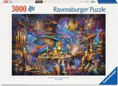 Ravensburger Dragon's Library: Keeper of Forg. 3000 stukjes Ravensburger Dragon's Library: Keeper of Forg. 3000 stukjes