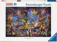 Ravensburger Dragon&apos;s Library: Keeper of Forg. 3000 stukjes - thumbnail