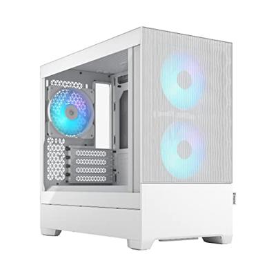 Fractal Design pop mini air rgb midi tower behuizing (wit | 2x usb-a | rgb | window)