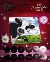 Brandunit Diamond painting - kaart van een grappige koe - thumbnail