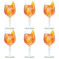 Aperol Spritz Glazen - 450 ml - Officieel Glas - 6 stuks - thumbnail