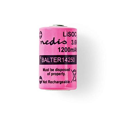 Nedis BALTER14250 Lithium-Thionylchloride batterij ER14250 | 3,6 V | 1200 mAh