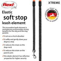 flexi Rollijn Xtreme Tape Leash, zwart-rood, Maat: XS 3m - thumbnail