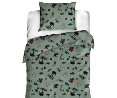 Dekbedovertrek set - Groen